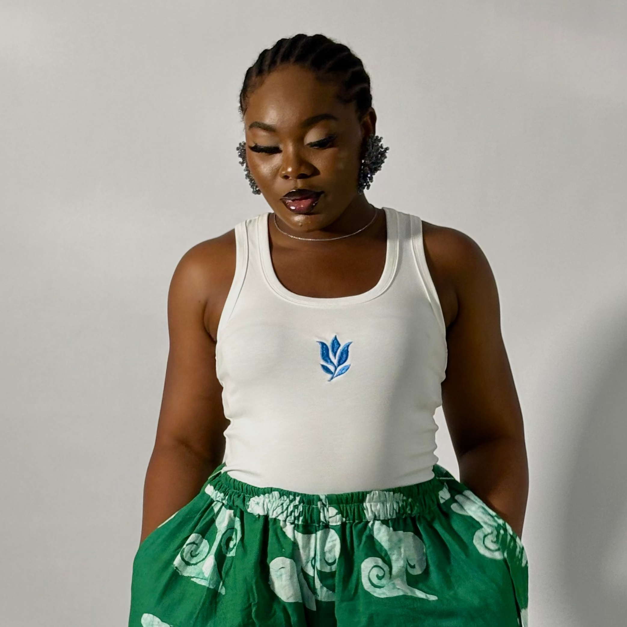 Full length tank top